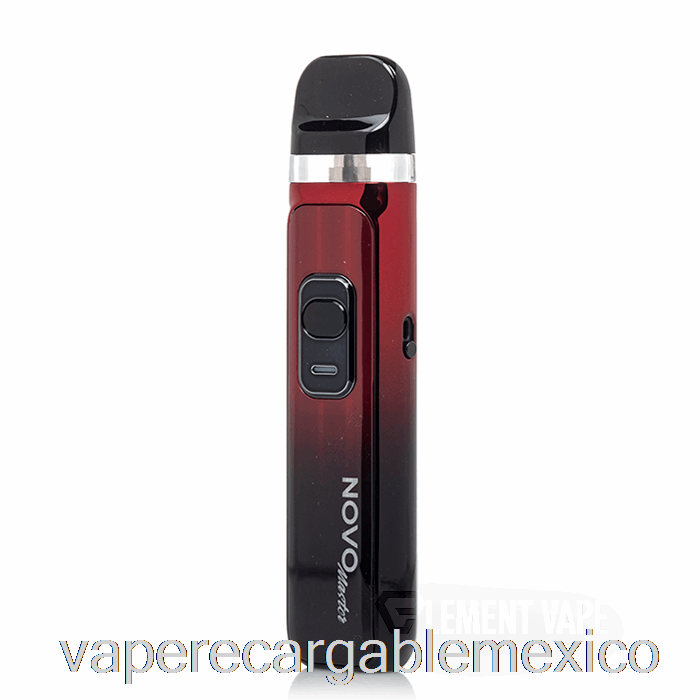 Vape Recargable Smok Novo Master 30w Sistema Pod Rojo Negro
